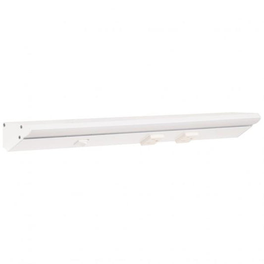 Hardware Resources LP18QD6NDWWT30 18-1/2" Lighted Power Strip, White