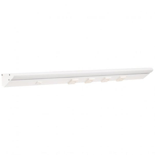 Hardware Resources LP24QD8NDWWT30 24-1/2" Lighted Power Strip, White