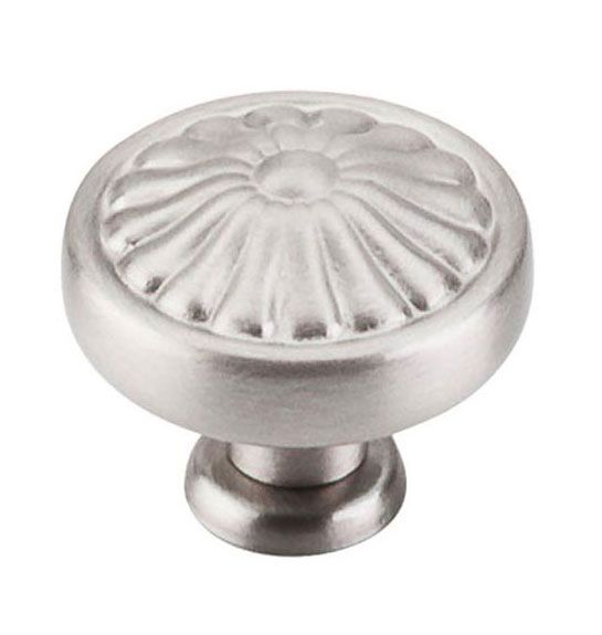 Top Knobs M1599 Normandy Collection 1-1/4 in. (32mm) Knob, Brushed Satin Nickel