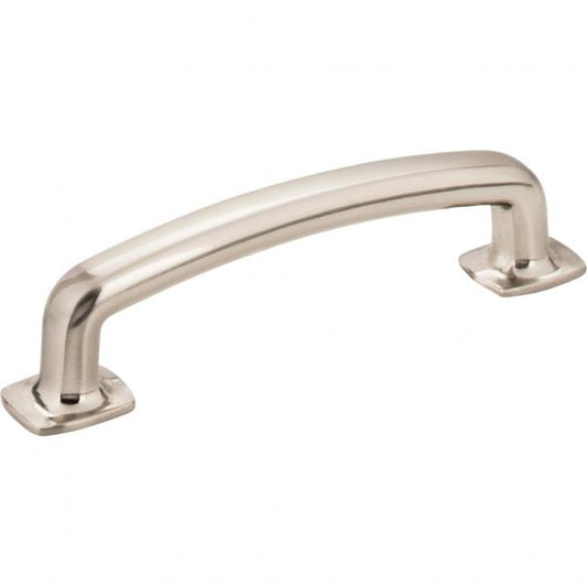 Hardware Resources MO6373SN Belcastel 96mm Center to Center Cabinet Pull, Satin Nickel