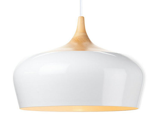 HGM0184 WHITE - White 1 Light Pendnat