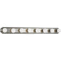 P3040-09 - 8 Light 60W(M) Brushed Nickel Bath Vanity Wall Light