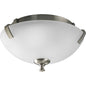 P3290-09EBWB - Brushed Nickel 2 Lt. Wisten Flush Mount - Progress Lighting - IN STOCK LIGHTING - Flush Mount