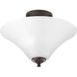 P3855-20W - Antique Bronze 2Lt Joy Semi Flush Mount