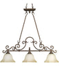 P4583-102 - Roasted Java 3 Lt. Guildhall Chandelier - Progress Lighting - IN STOCK LIGHTING - Chandelier