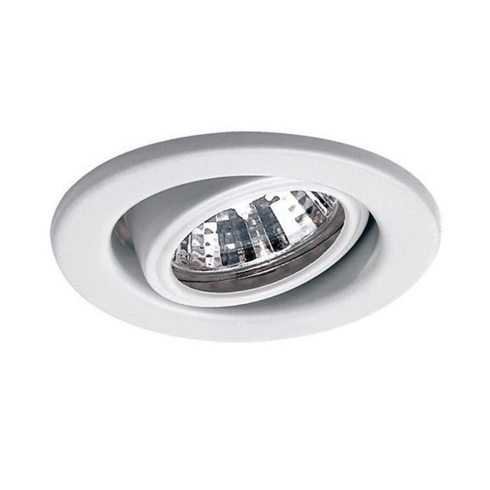 WAC Lighting HR-8417-WT 4" Low Voltage Recessed Light Adjustable Trim