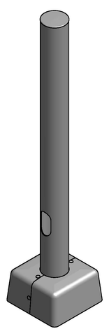 RSP10-4.0-11-BLK-DM10-E Pole