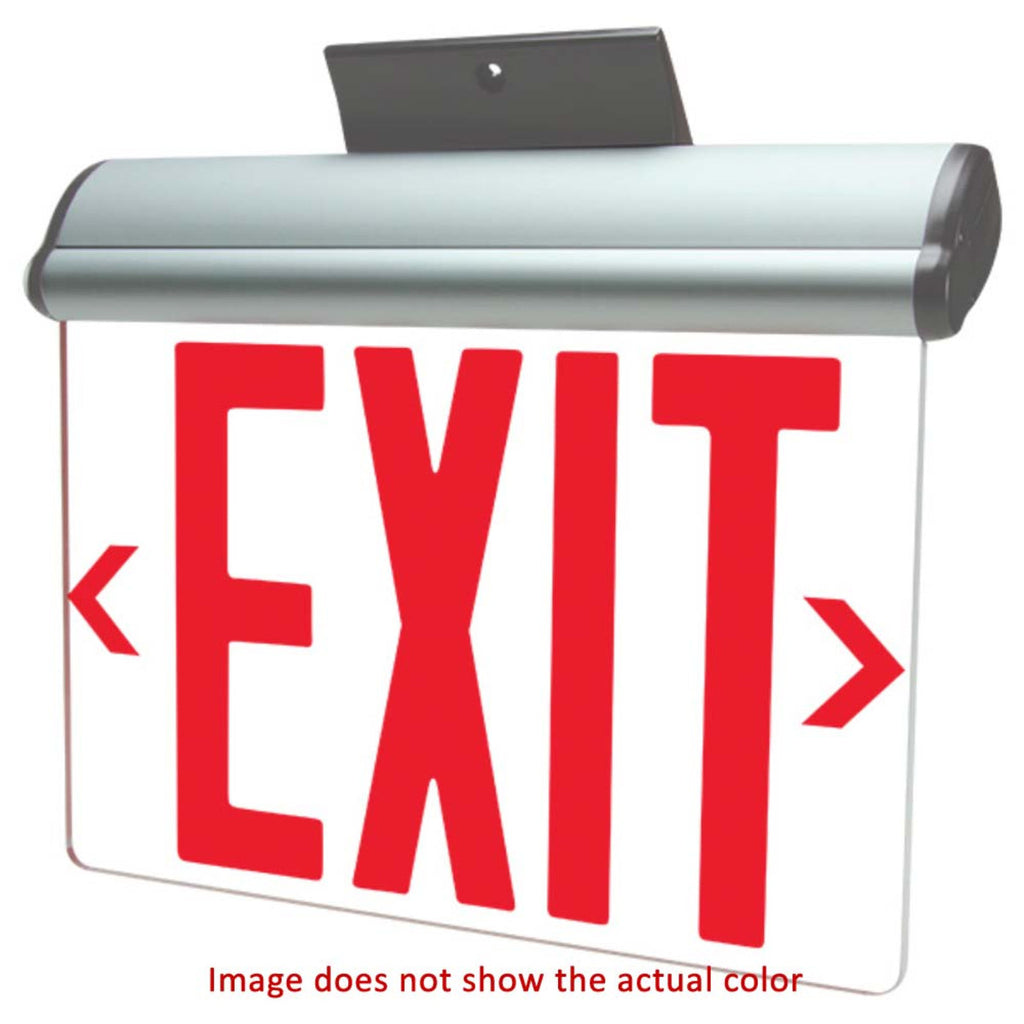 Exitronix S900U-WB-SR-R-WH BACKBOX LED edge-lit exit sign (BACKBOX ONLY)
