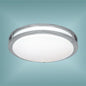 SATURN33BNDE32 - Brushed Nickel 2 Lt. Saturn Flush Mount