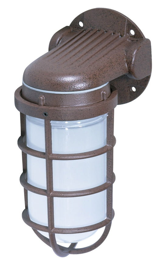 Nuvo 76-621-DB Brentwood 1 Light Outdoor Wall Mount, Old Bronze