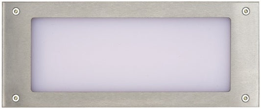 SL590/N514P/120/SS - 7.13" LED Recessed Stair Light - Liton - IN STOCK LIGHTING - Recessed Step Light