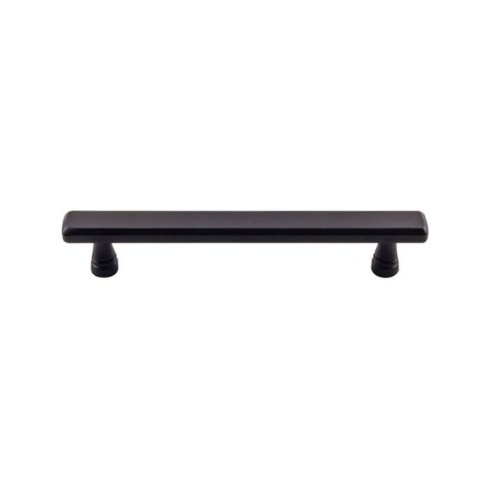 Top Knobs TK854BLK Devon Collection 5-1/16 in. (128mm) Pull, Flat Black