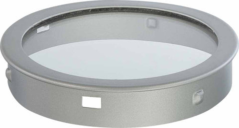 V0966-20 - Silver Grey 6" Top Cover - Volume International - IN STOCK LIGHTING - Accessories