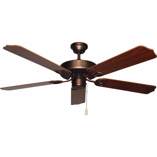 Volume Lighting V6152-79 Minster 52" Ceiling Fan 5 Blade, Bronze