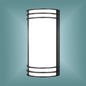 DL-WBS-8X12-5-BR-D13GU-41-WA-A - Bronze Up/ Down Partial Circle Wall Sconce