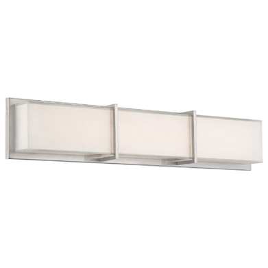 Modern Forms WS-6826-BN Bahn LED Bath Vanity & Wall Light, Brushed Nickel