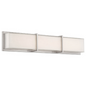 Modern Forms WS-6826-BN Bahn LED Bath Vanity & Wall Light, Brushed Nickel