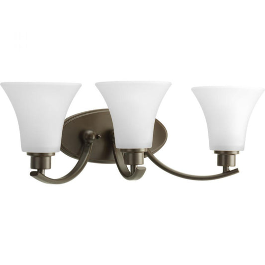 P2002-20W - 3LT 100W(M) ANTIQUE BRONZE VANITY