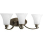 P2002-20W - 3LT 100W(M) ANTIQUE BRONZE VANITY