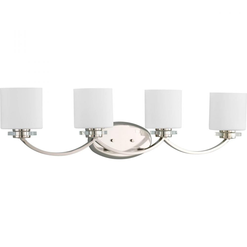 P2015-104 - 4LT 100W(M) POLISHEDNKL VANITY