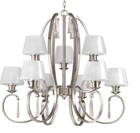 P4525-09- 9 Light Chandelier