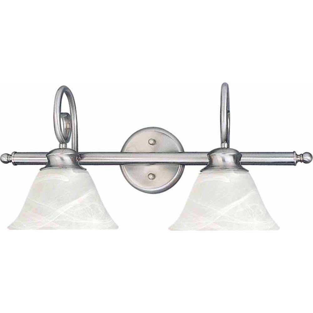 V1582-33 - 2LT VANITY BRUSHED NICKEL