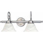 V1582-33 - 2LT VANITY BRUSHED NICKEL
