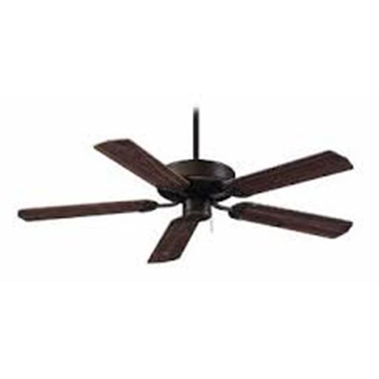 1059BLK-MAPLE - 52" Black Fan with 5 Maple Blades