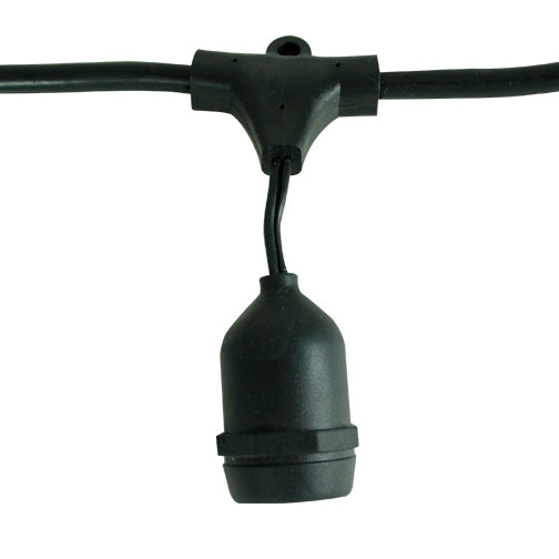 810001 - 48' STRING LIGHT 15 SOCKETS CORD SET E26
